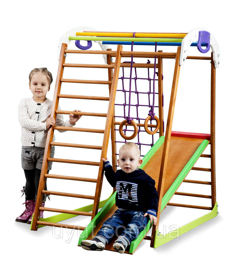 Дитячий спортивний комплекс для дому BabyWood, фото 1