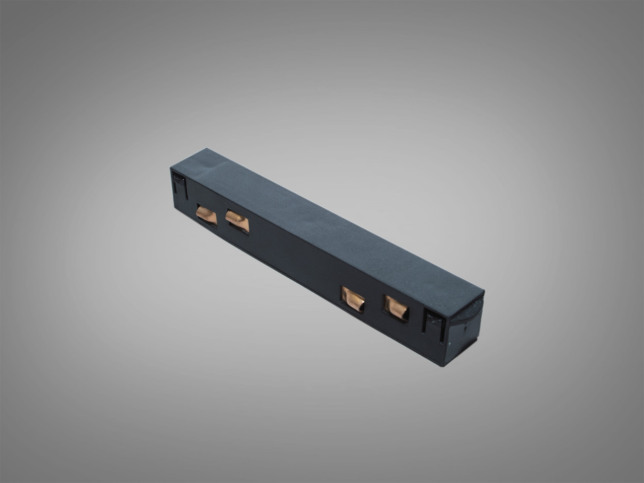 Прямий з'єднувач живлення для магнітної трекової системи QY-STARIGHT-JOINT-BK