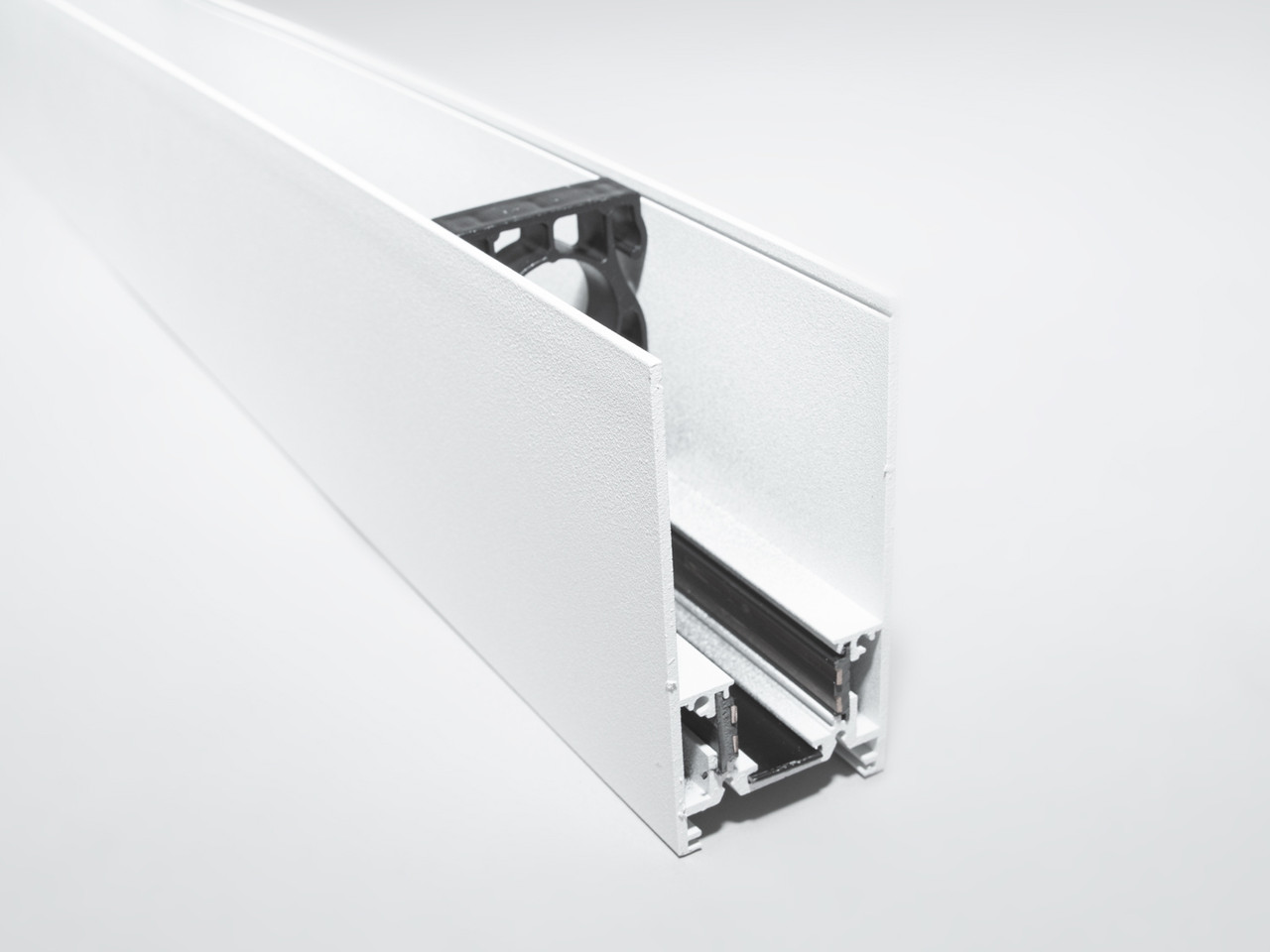 Рейлінг-шинопровід для магнітної трекової системи, для прихованого встановлення, 1 м QY-CX102W-35-1M-WH