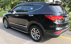 Ветровики Hyundai Santa Fe III 2012 VL Tuning