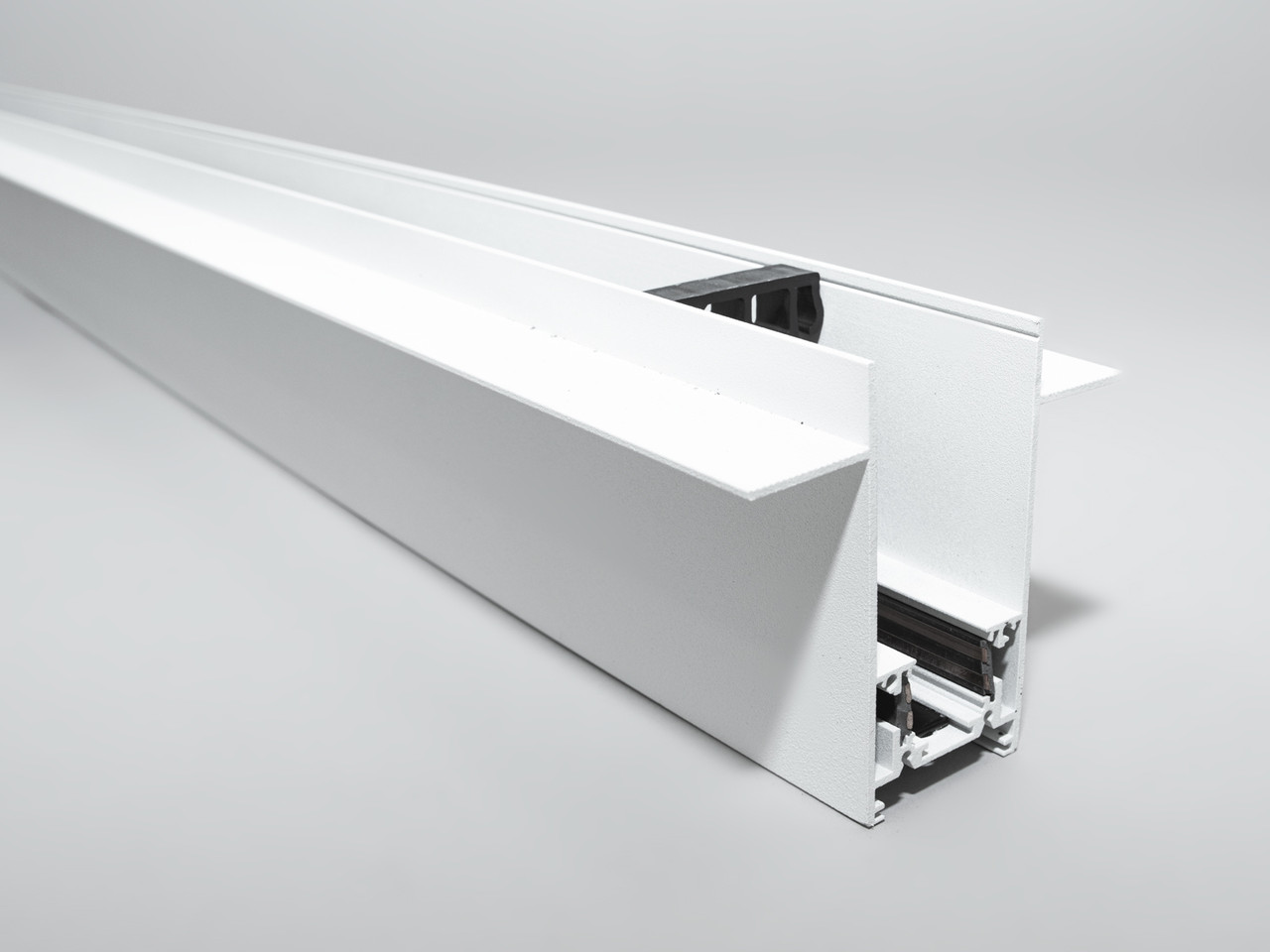 Рейлінг-шинопровід для магнітної трекової системи, для гіпсокартону, 2 м QY-CX103W-35-2M-WH