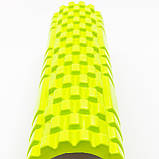 Масажний ролик, валик для масажу спини (йога рол масажер для спини, шиї, ніг) OSPORT 45*14см (MS 1843-2), фото 2