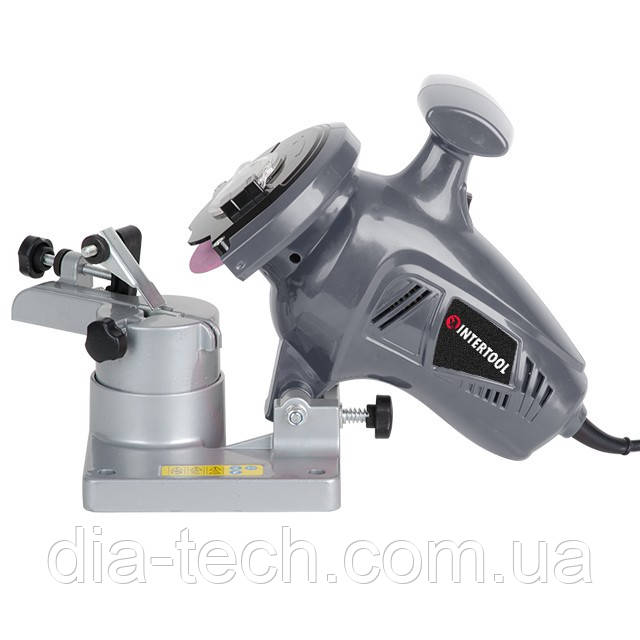 Верстат для заточування ланцюгів 250 Вт, 7500 об./хв, 100*10*3.2 мм INTERTOOL DT-0850, фото 1