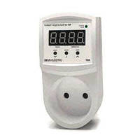 Таймер у розетку цифровий ТН-10Р-V2 із програмами на тиждень, 10 амперів