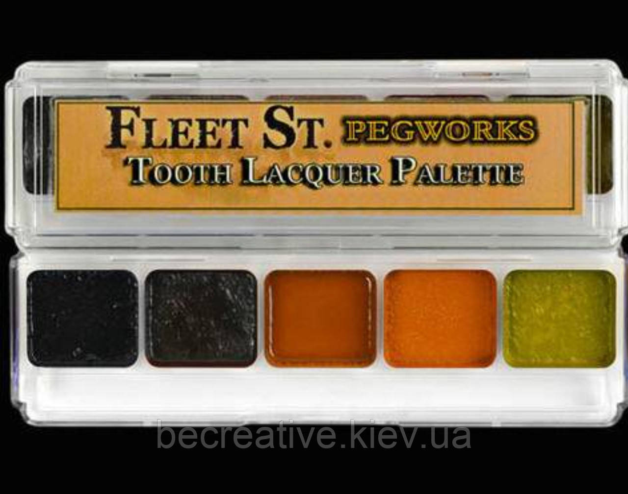 Спиртові лаки для зубів Fleet Street Pegworks Tooth Lacquer Palette