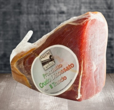 Прошутто Крудо Дисоссато Іл Трансио Prosciutto Crudo Disossato Il Transio Salumi Castello 1.3-1,35 кг Італія