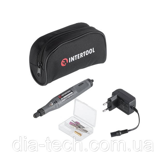 Шліфмашина пряма (гравер), 0-18000об/хв INTERTOOL DT-0518, фото 1