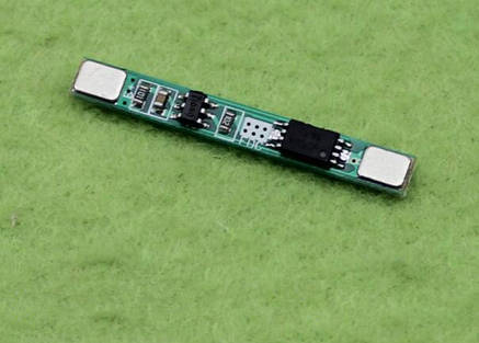 BMS 1S Модуль захисту 1 елемента Li-Ion акумулятора 18650 3.7v 3A, фото 1