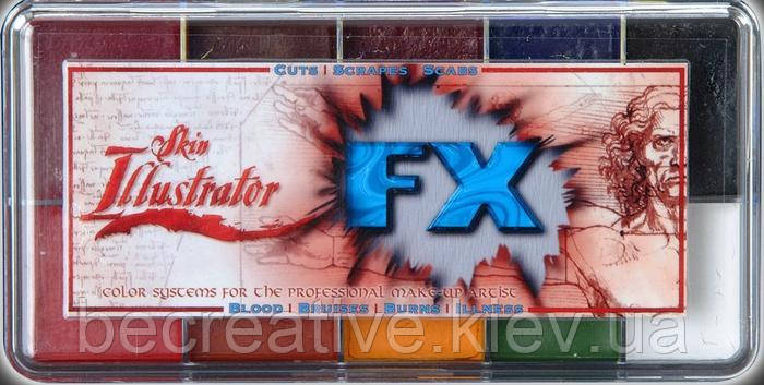 Спиртова палітра гриму Skin Illustrator FX Palette