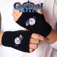 Митенки-перчатки Genshin Impact "Ци Ци" / Геншин