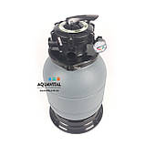 Пісочний фільтр для басейну Aquant D300 (4 м³/год, 300 мм, під шланг), фото 6