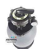 Пісочний фільтр для басейну Aquant D300 (4 м³/год, 300 мм, під шланг), фото 8