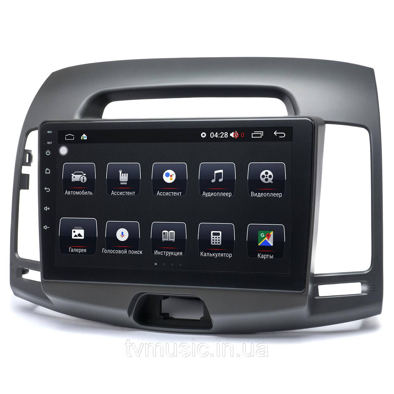 Штатна магнітола PRIME-X 22-680/9B Hyundai Elantra (HD) 2006-2013