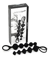 Анальные цепочки Satisfyer Beads Black ZIPMARKET