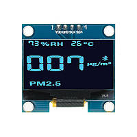 OLED дисплей 1.3" I2C (синий) 128х64