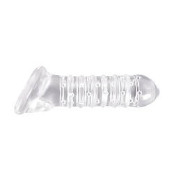 Насадка на член Renegade Ribbed Sleeve Clear ZIPMARKET