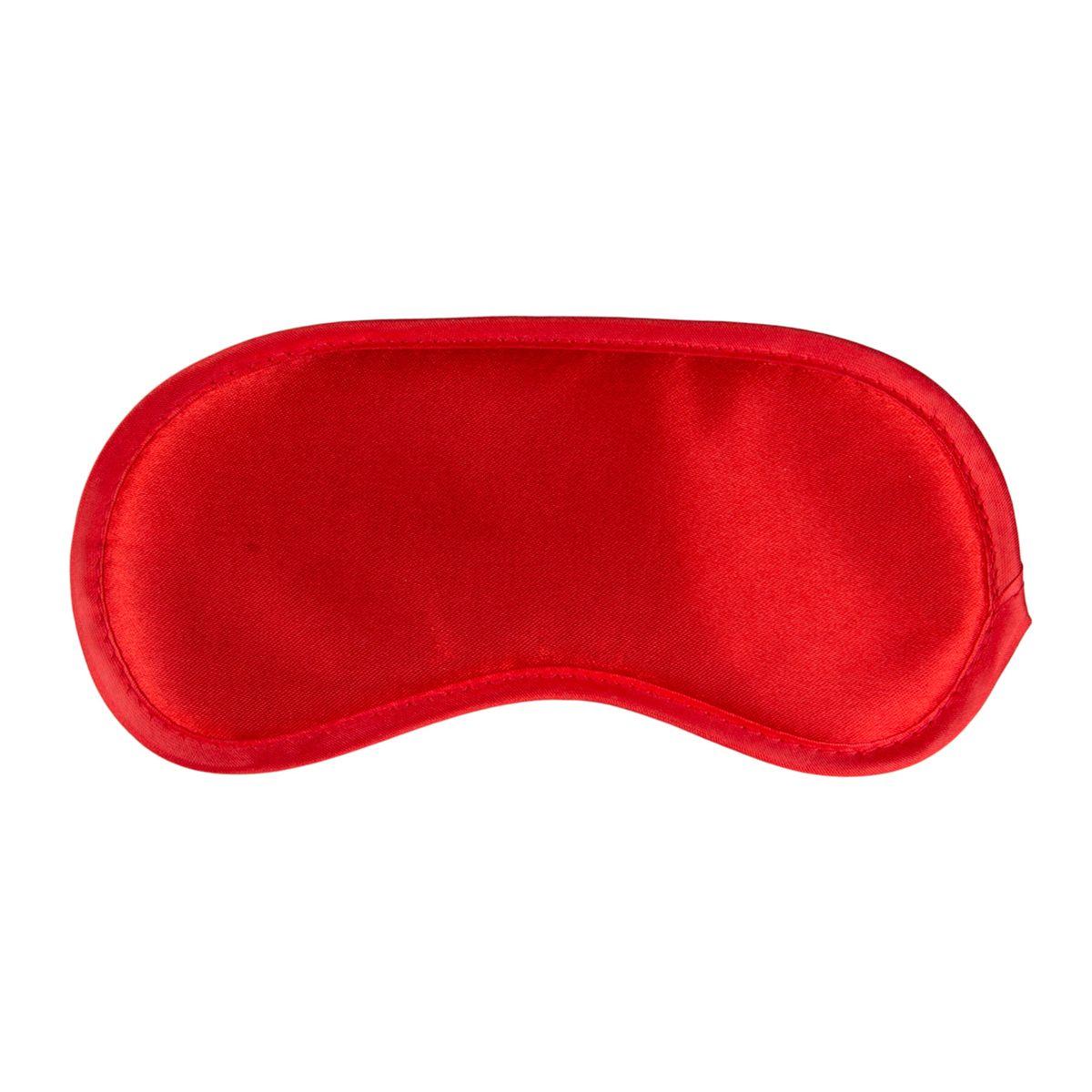 Маска на очі сатинова EasyToys Red Satin Eye Mask, фото 1