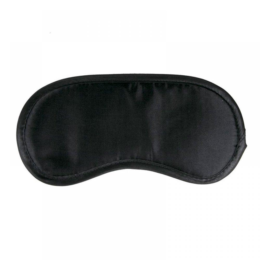 Маска на очі EasyToys Black Satin Eye Mask, фото 1