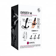 Ручна ергономічна простата масажер Dorcel Expert P розмір м, фото 3