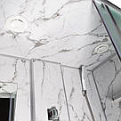 Душовий бокс TKF 7715 Білий мармур WG 120х80х210 дрібний піддон, фото 6