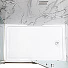 Душовий бокс TKF 7715 Білий мармур WG 120х80х210 дрібний піддон, фото 7