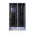 Гідробокс TKF 7715 Веном BG 120х80х210 низький піддон, фото 2