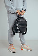Женский темно-синий городской рюкзак из натуральной кожи Tiding Bag - 9438, фото 8