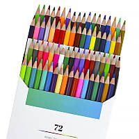 Набор акварельных карандашей Lesko Water-2021 72 Col. №123 цветные для детей водорастворимые Подробнее: https: