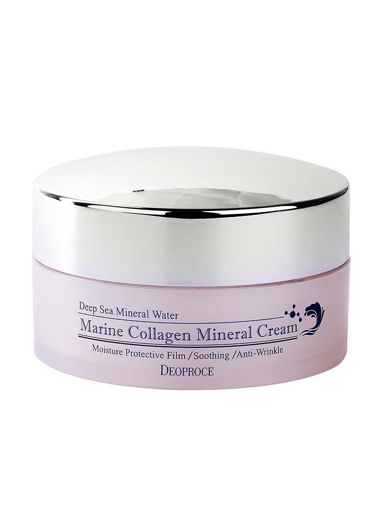 Deoproce Marine Collagen Mineral Cream Мінеральний крем із морською водою та колагеном 100 мл