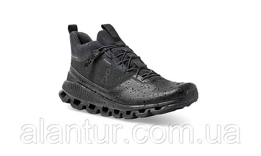 Кроссовки ON Cloud Hi Waterproof мужские черные для городской