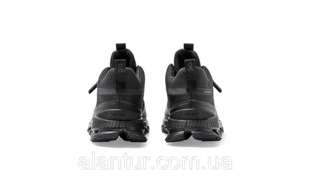 Кроссовки ON Cloud Hi Waterproof мужские черные для городской