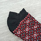 Шкарпетки -чешки жіночі махрові короткі р. 36-40 ДУЕТ орнамент асорті 30033468, фото 5