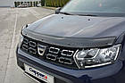 Дефлектор капоту для Dacia Duster 2018-2024 Полікарбонат, фото 8