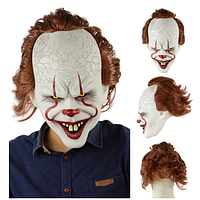 Маска Джокера з фільму Бетмен Темний лицар жах. Клоунська маска Джокер