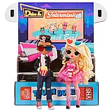 Ігровий набір з ляльками ЛОЛ ОМГ Солодка парочка Дует LOL Surprise OMG Movie Magic Tough Dude Pink Chick 576501, фото 4
