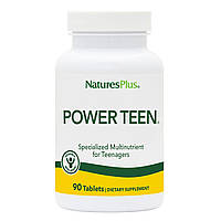 Мультивитамины для Подростков, Power Teen, Natures Plus, 90 таблеток