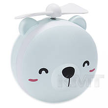 Дзеркало з підсвічуванням Mini Fan with Mirror and LED Lights — Design 1