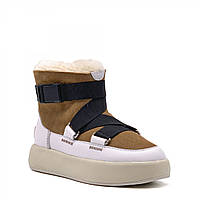 Женские UGG Classic Boom Buckle Boot White