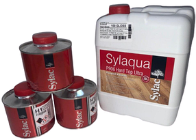 Двокомпонентний лак для паркету Sylac P901 Hard Top Ultra Gloss глянцевий 6.5л