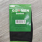 Шкарпетки чоловічі високі весна/осінь чорні р.40-45 "GUMEN" premium бамбук 30033615, фото 6