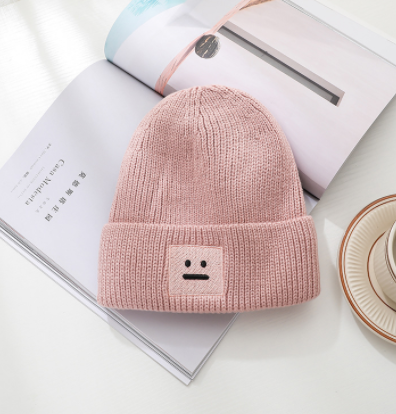 Шапка/шапка жіноча/шапка чоловіча/Шапка Кусто / шапка докера /шапка з смайлом/ шапка рожева