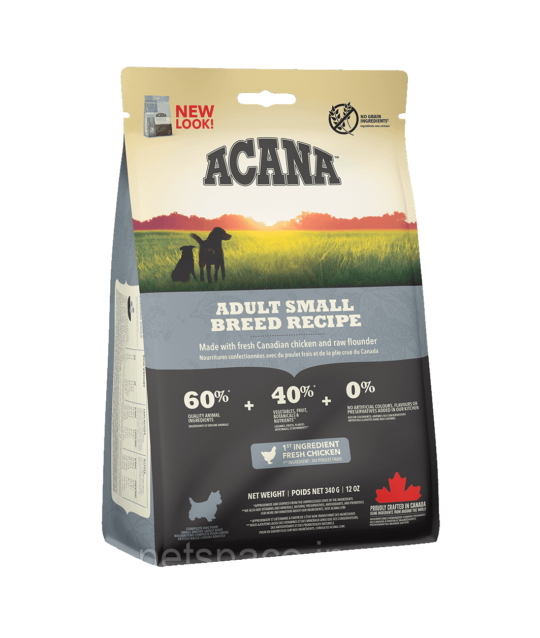 Корм Acana Adult Small Breed (Акана Смол Брі для дорослих собак дрібних порід курка лосось) 2кг.