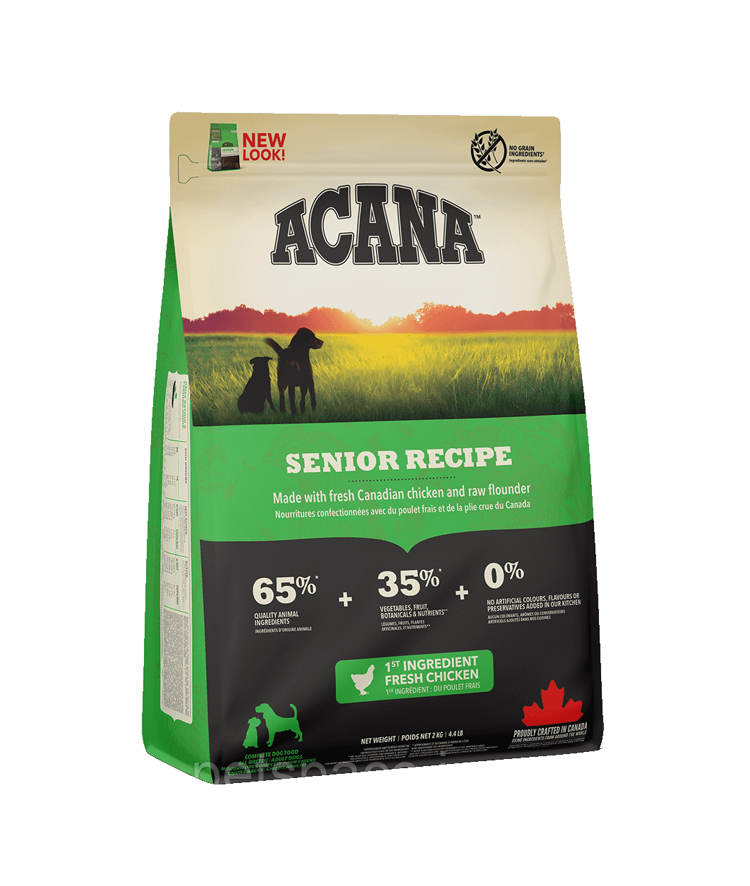 Корм Acana Senior Dog (Акана для собак всіх порід від 7 років і старше) 2кг.