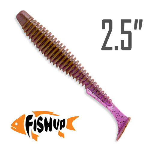 U-Shad 2.5" (62 мм.) 9 шт. Силікон FishUp col. 016