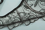 Мереживний комплект із поясом для панчіх, фото 7
