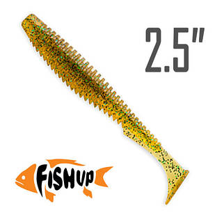 U-Shad 2.5" (62 мм.) 9 шт. Силікон FishUp col. 036