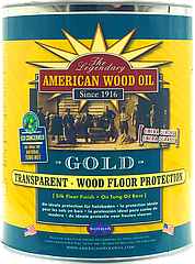 Тунгове масло для дерева AWO Transparent Gold 0.95 л