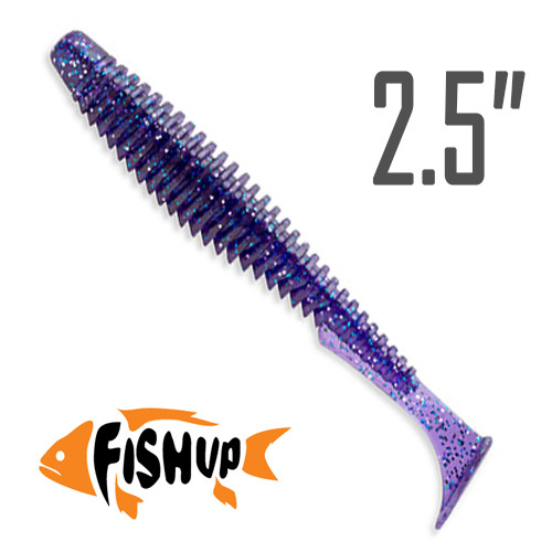 U-Shad 2.5" (62 мм.) 9 шт. Силікон FishUp col. 060, фото 1