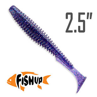 U-Shad 2.5" (62 мм.) 9 шт. Силікон FishUp col. 060