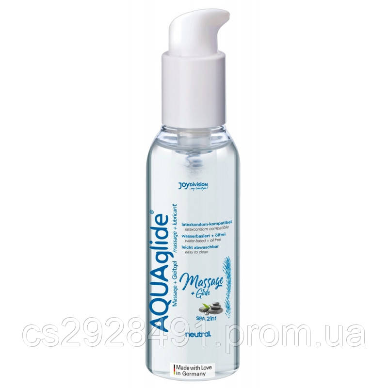 Лубрикант spray-AQUAglide Massage+Glide neutral 200ml